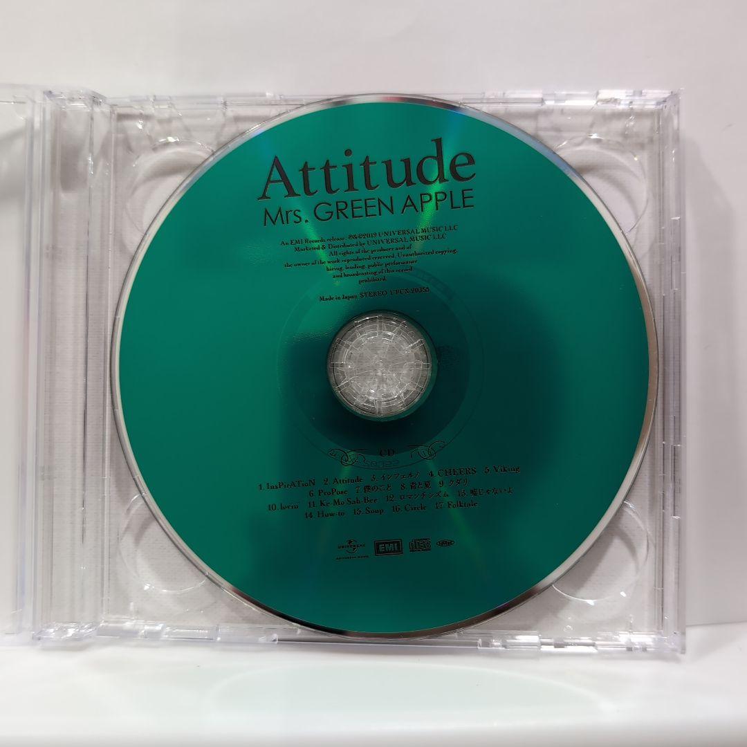 Mrs.GREEN APPLE　Attitude　初回限定盤