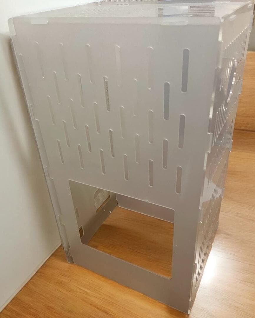 金網一部サビあり フクロモモンガ 小動物 68cm アクリルケージ 説明書あり