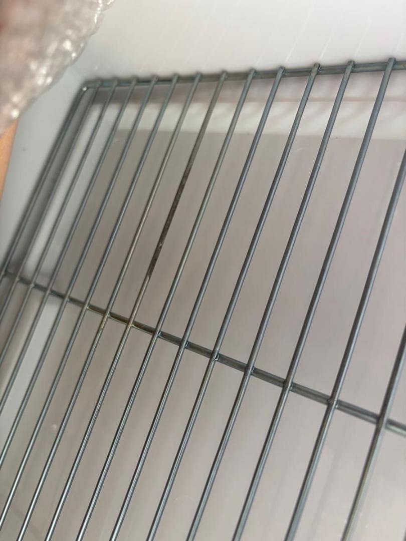 金網一部サビあり フクロモモンガ 小動物 68cm アクリルケージ 説明書あり