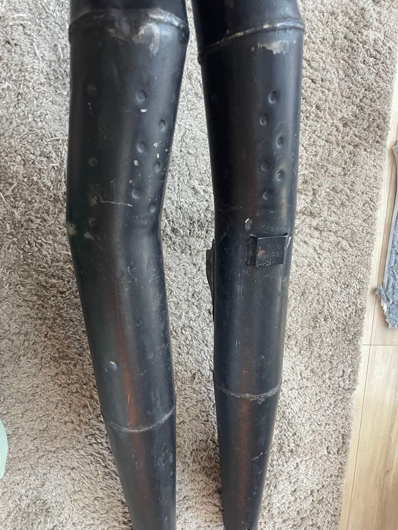 rz250 純正マフラー　チャンバー