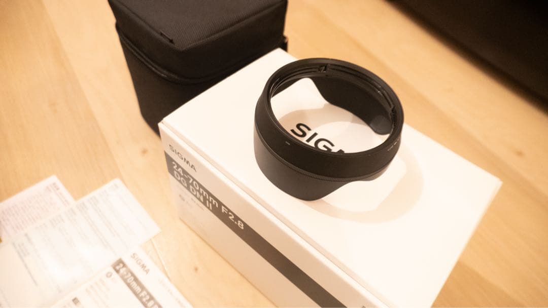 【なお 】ART24–70mm F2.8 DG DN II Eマウント