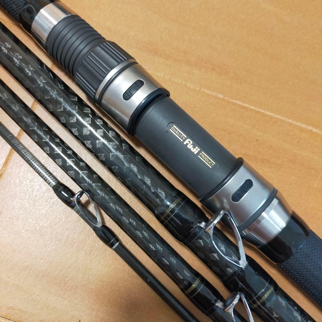 美品レジェンダー豪腕石鯛 540MH遠投 ロッド尻手ロープセット