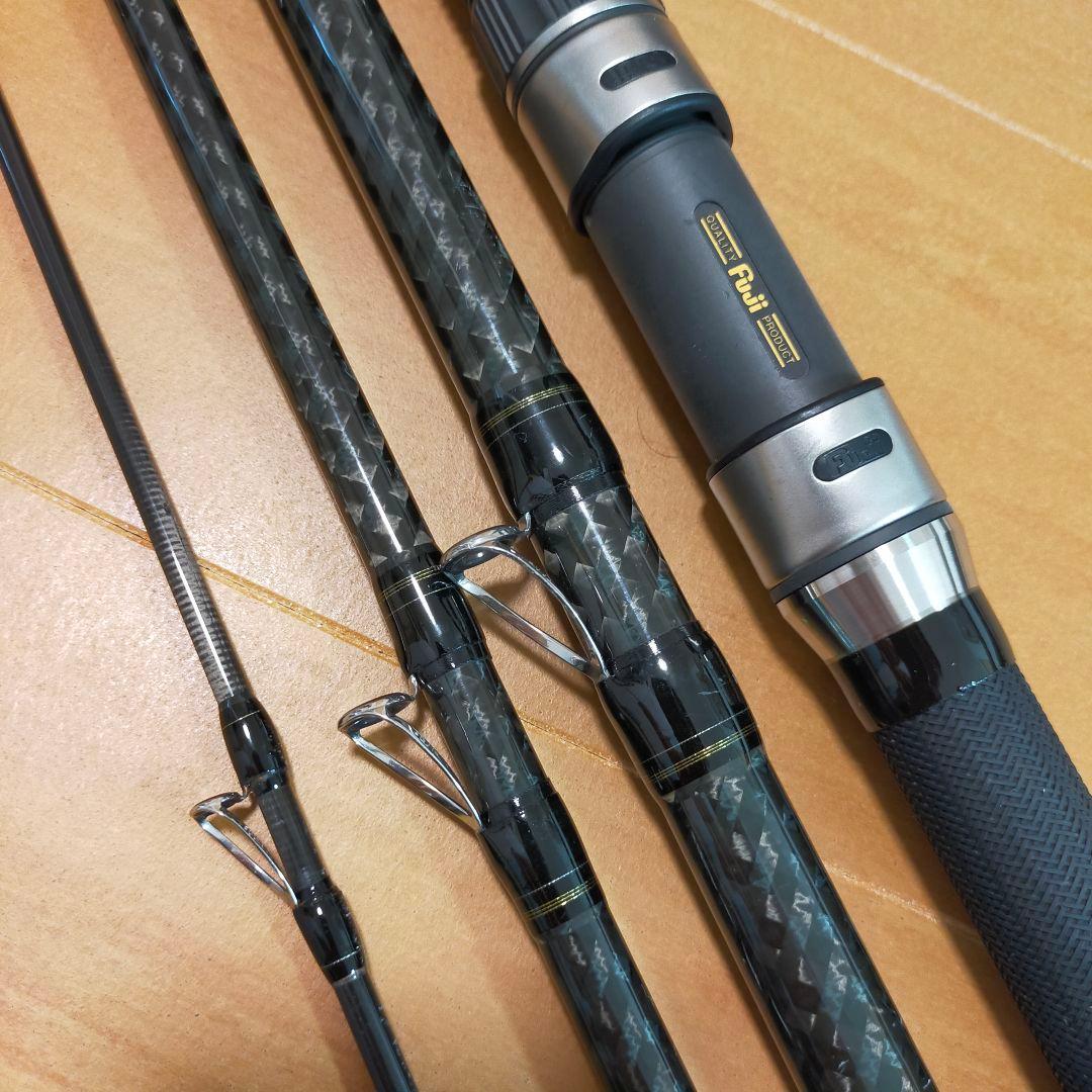 美品レジェンダー豪腕石鯛 540MH遠投 ロッド尻手ロープセット