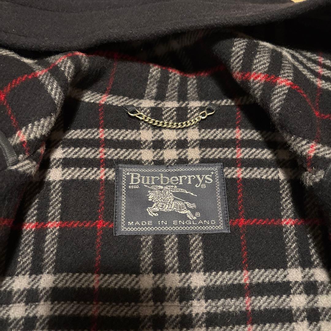 英国製 Burberrys’ 80s ヴィンテージダッフルコート 濃紺