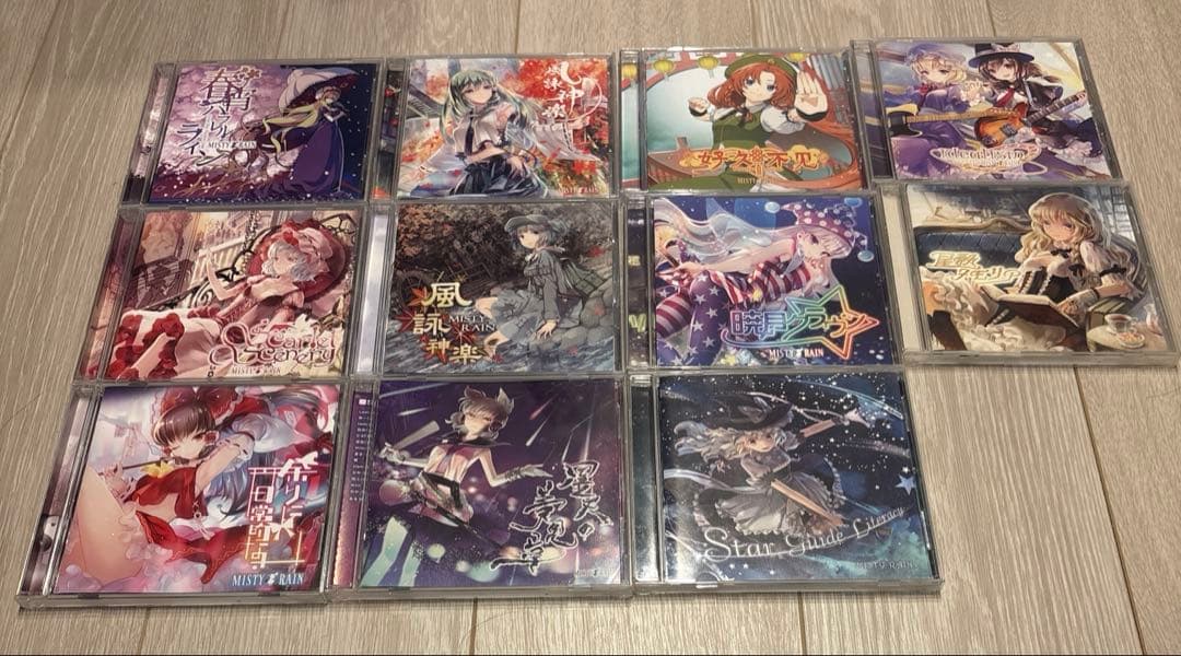 MISTY RAIN 東方Project 同人CD まとめ売り