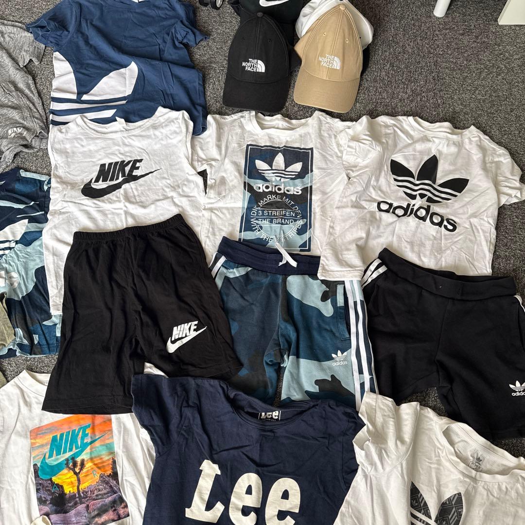 adidas Nike North face 130〜140cm 子供服セット