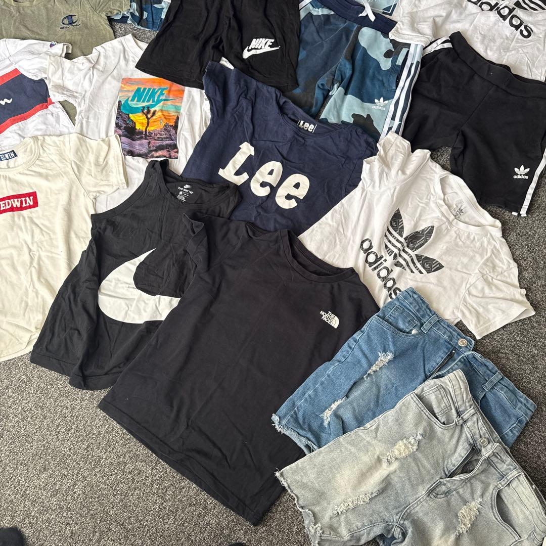 adidas Nike North face 130〜140cm 子供服セット