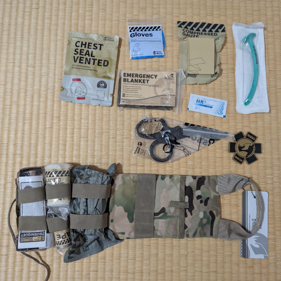 RHINO TACTICAL CR-QF002M米国FDA承認IFAKキット防災