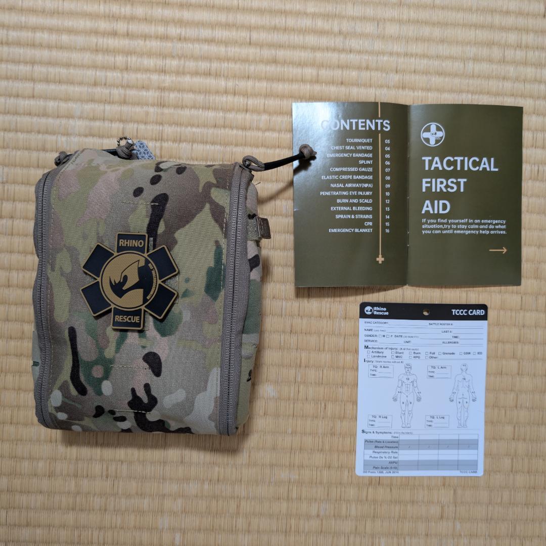 RHINO TACTICAL CR-QF002M米国FDA承認IFAKキット防災