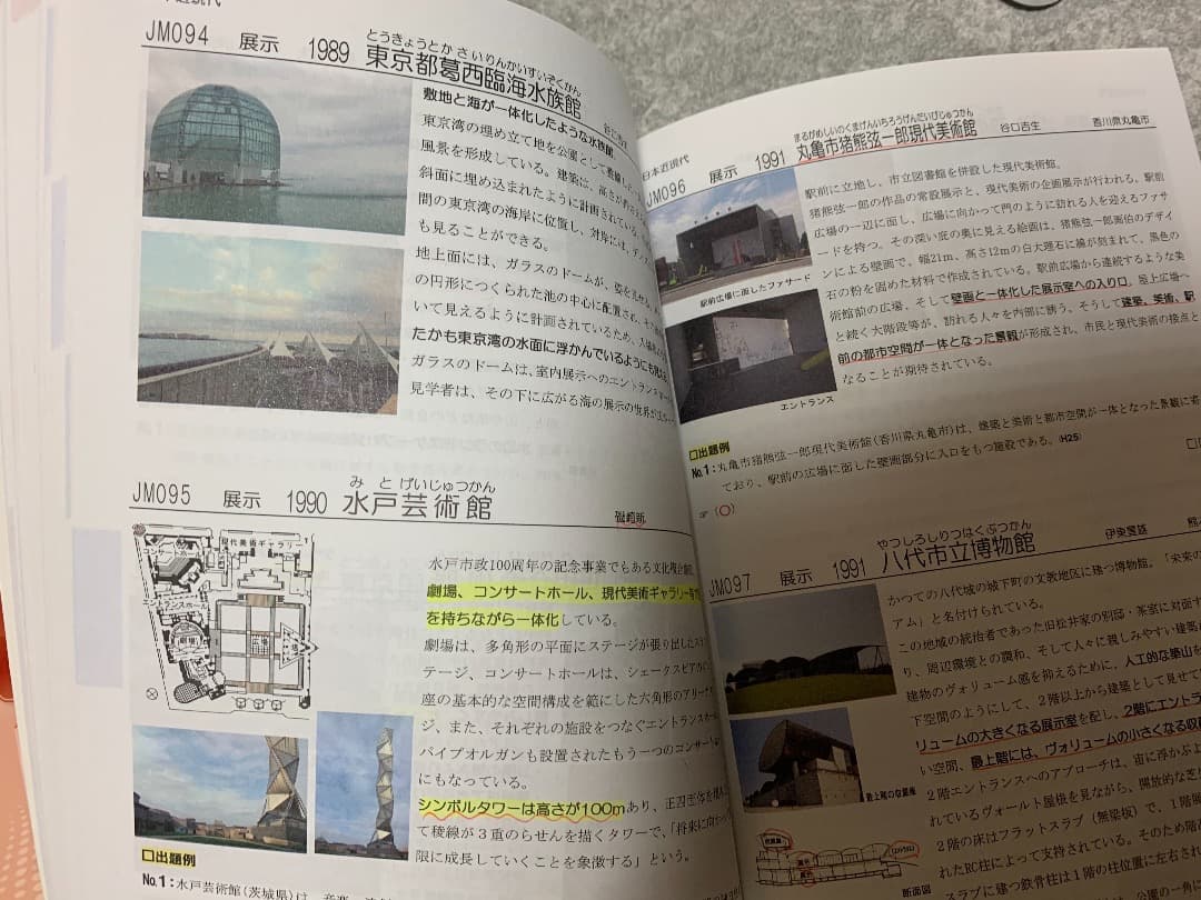 ⭐︎平成30年　一級建築士テキスト　問題集　作品集
