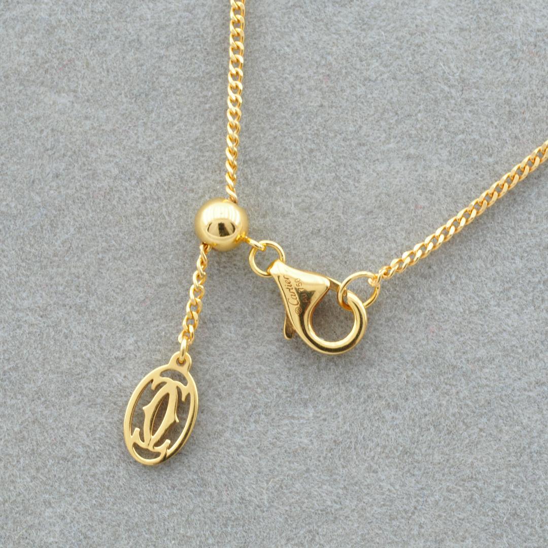 カルティエ チェーンネックレス 喜平 48cm K18YG 保証書