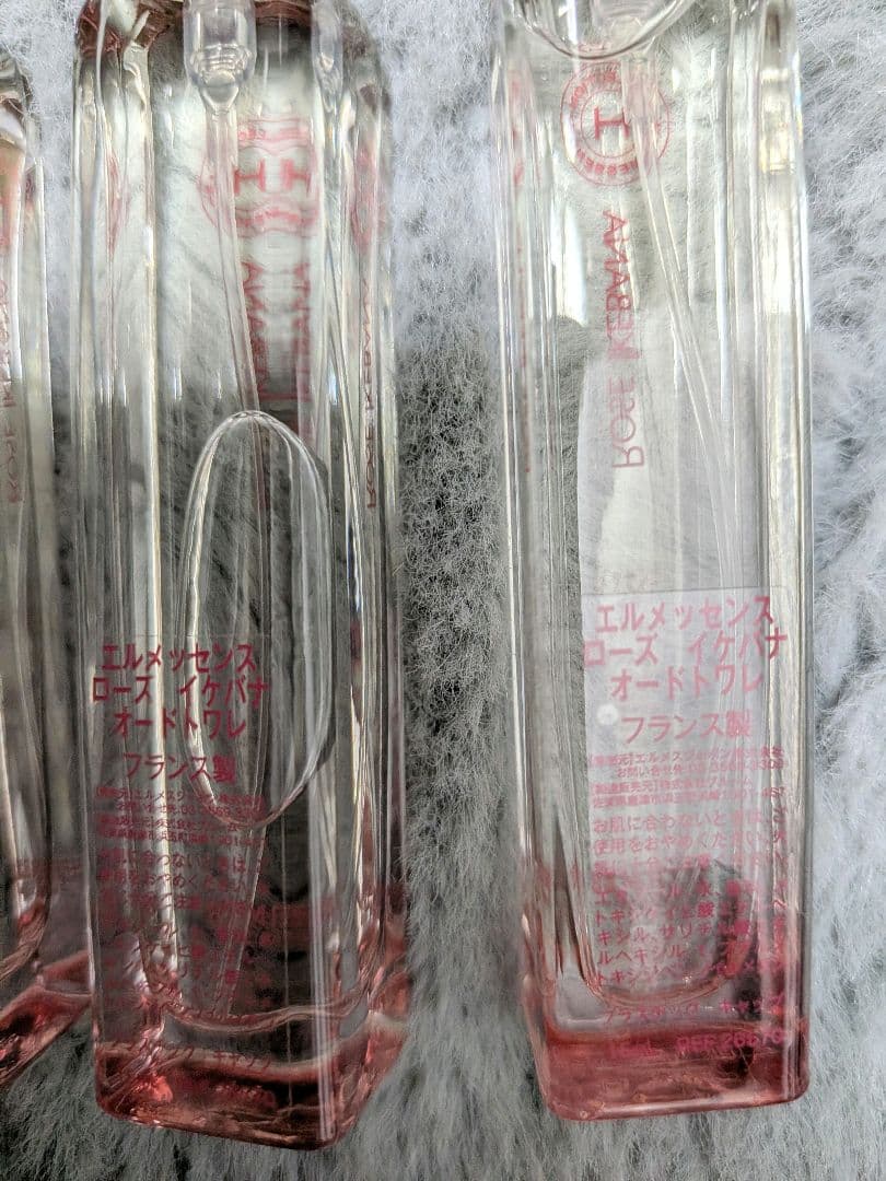 s*a様 新品未使用　HERMES ローズイケバナアメニティセット香水ボディロー