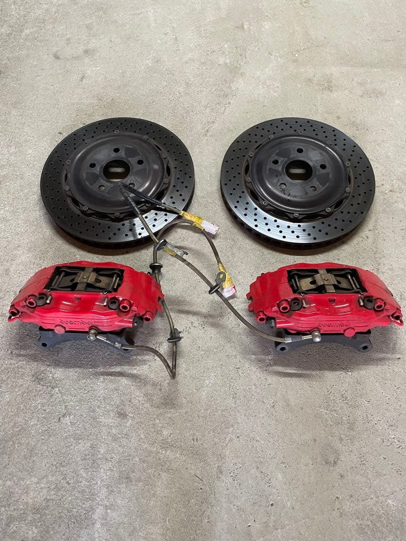 む*き様 20アルファードBrembo ブレーキキャリパーローターセット