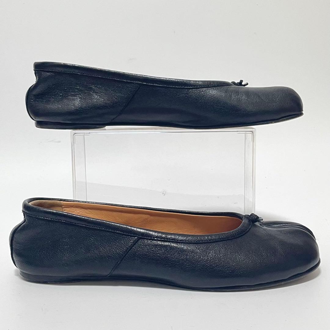 【美品】Maison Margiela タビバレエシューズ レザー 22.5cm