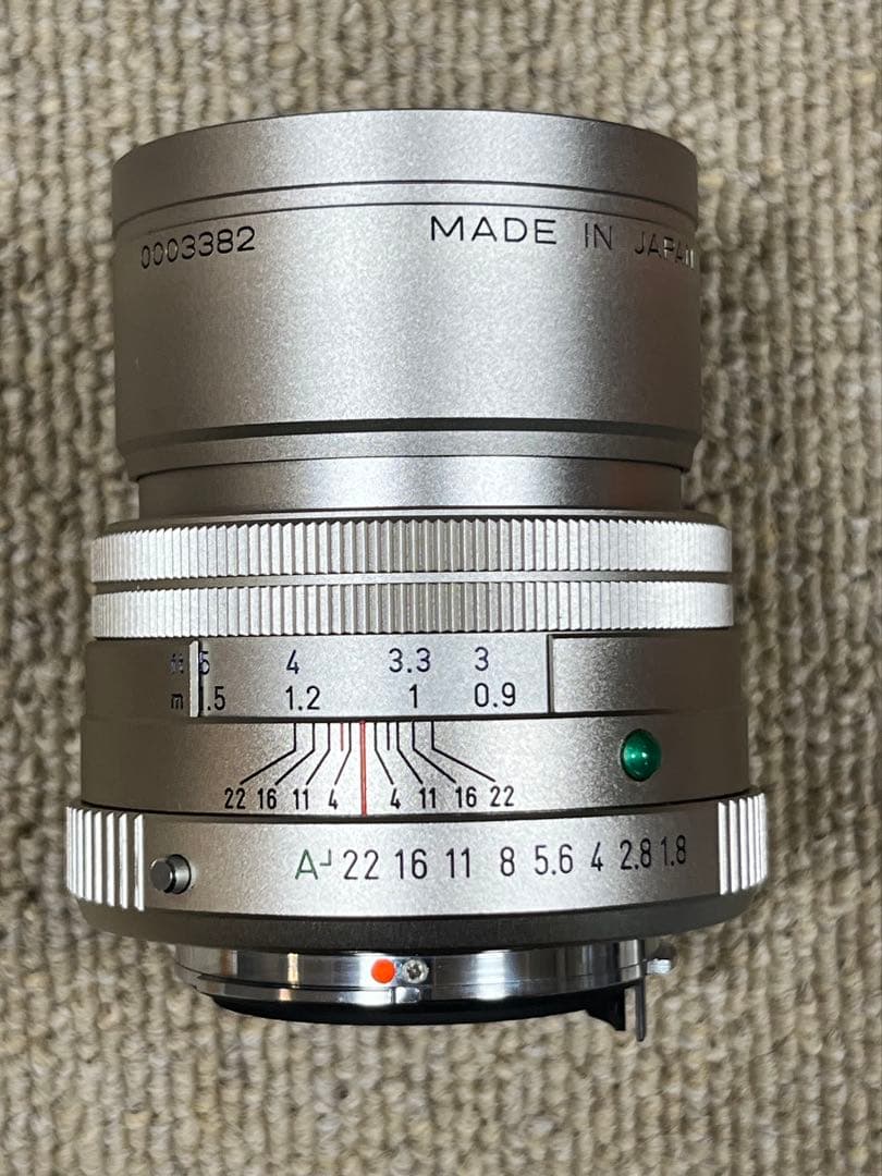 ペンタックス smc PENTAX-FA 77mm F1.8 Limited