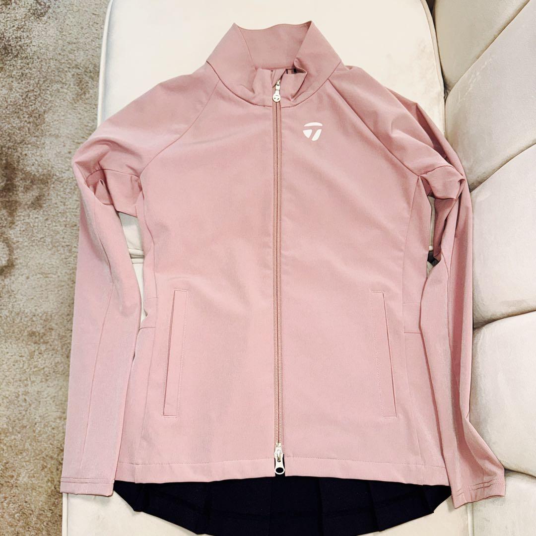 ☆【Taylor Made】シングルレイヤーウインドジャケット ストレッチピンク