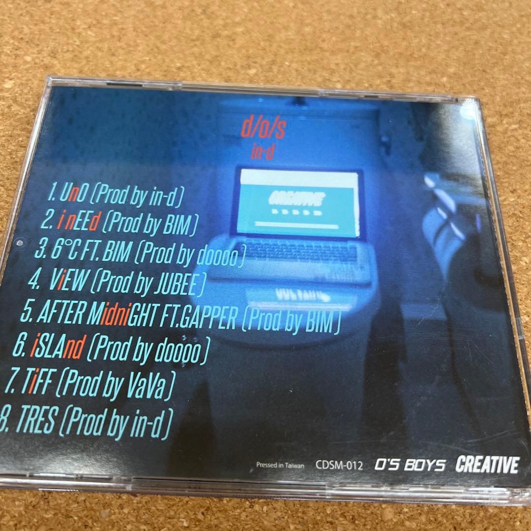 in-d「d/o/s」CD レア