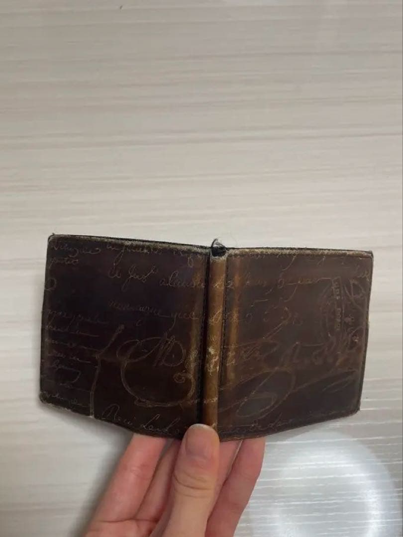 Berluti 二つ折り財布 マネークリップ