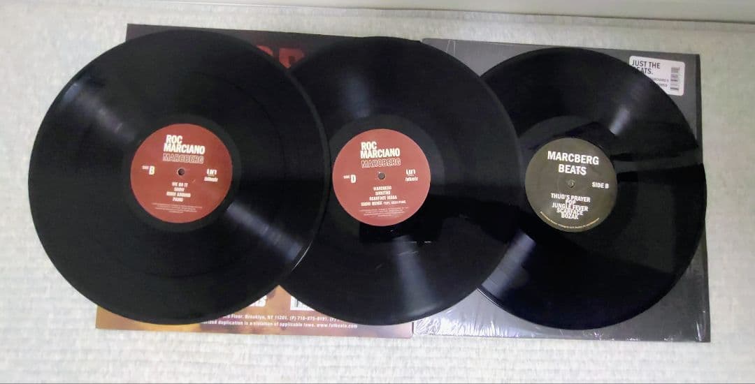 2枚セット　Roc Marciano Marcberg LP+インスト盤