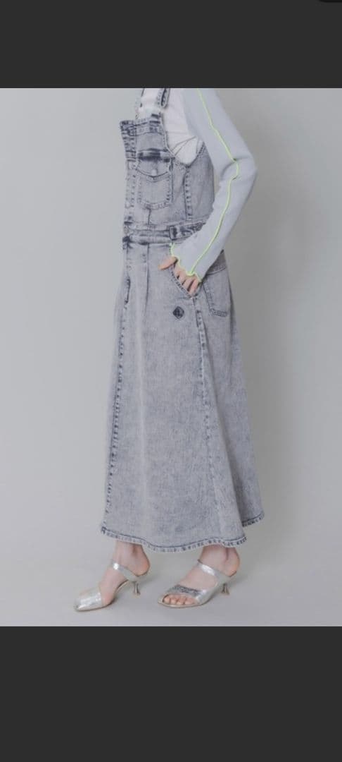 ★Eimee Law★デニムジャンパースカート