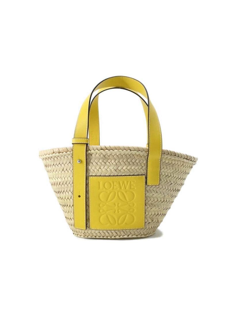 LOEWE ロエベ バスケットバッグ かごバッグ スモール イエロー