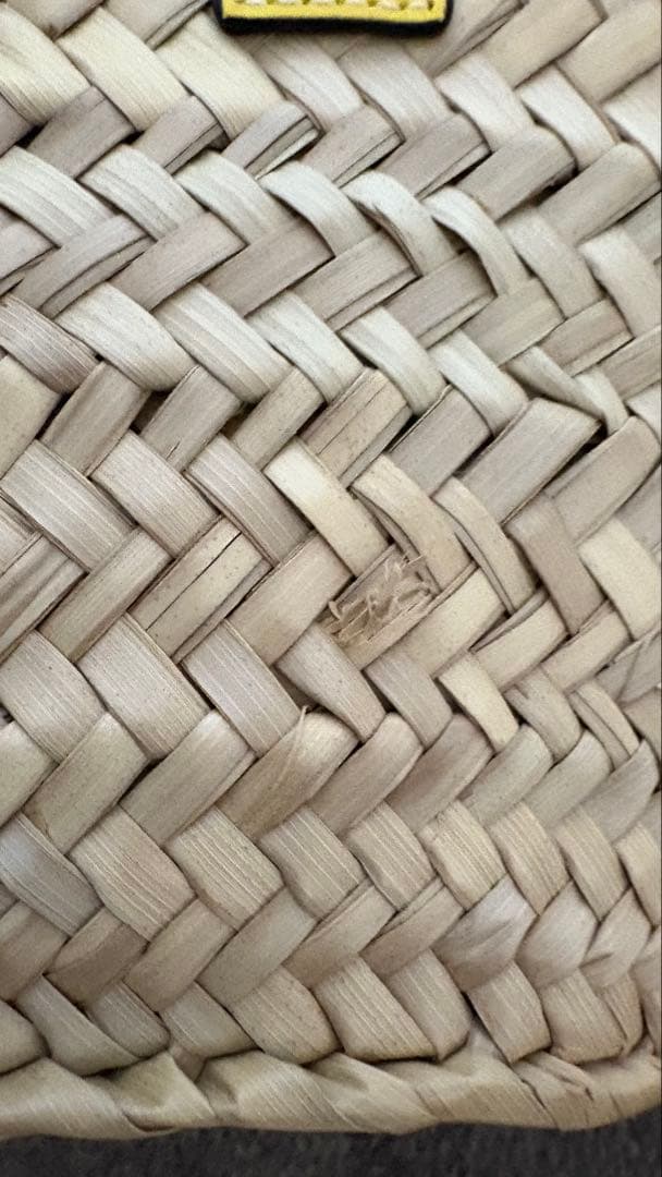 LOEWE ロエベ バスケットバッグ かごバッグ スモール イエロー