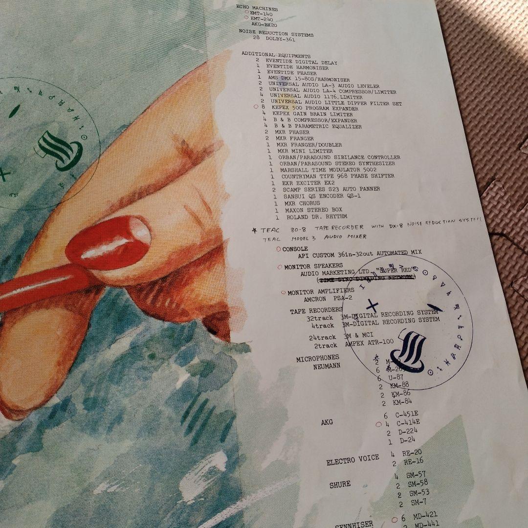 YMO BGM LPレコード