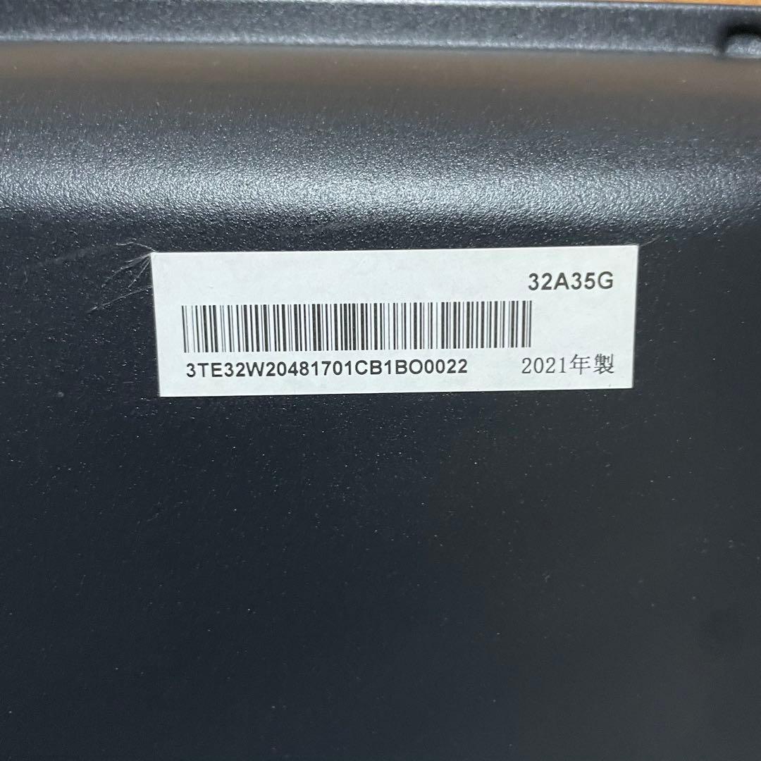 都内23区送料無料✨ハイセンス✨ 32インチ液晶テレビ　32A35G 2021年