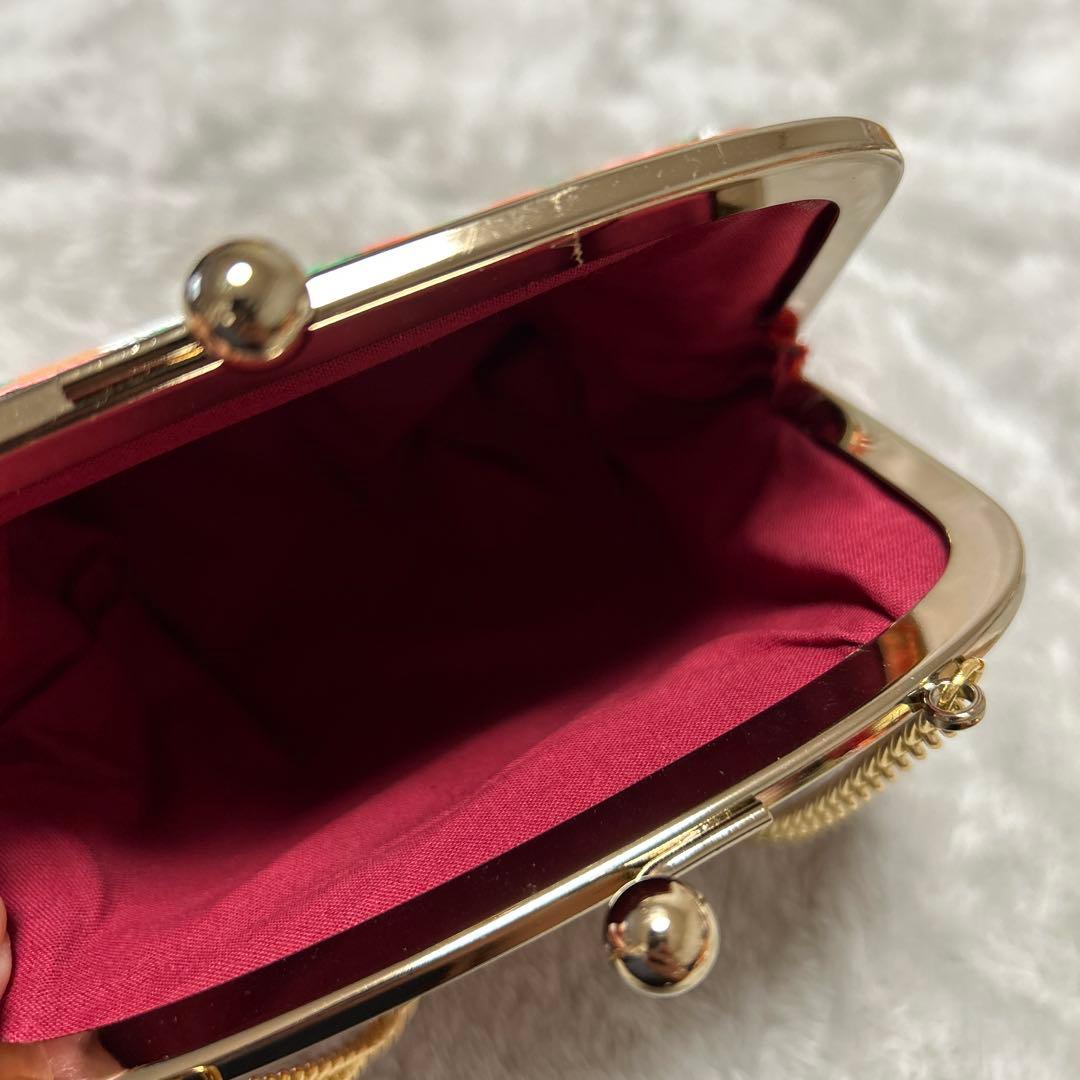 【極美品】七五三 箱せこ 豪華八点セット 飾り帯 草履 バッグ 和装小物 金✖︎黒