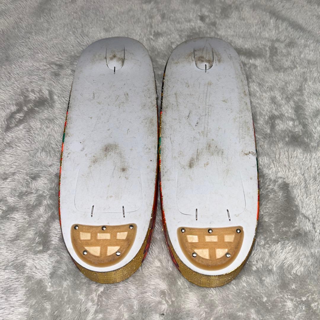 【極美品】七五三 箱せこ 豪華八点セット 飾り帯 草履 バッグ 和装小物 金✖︎黒