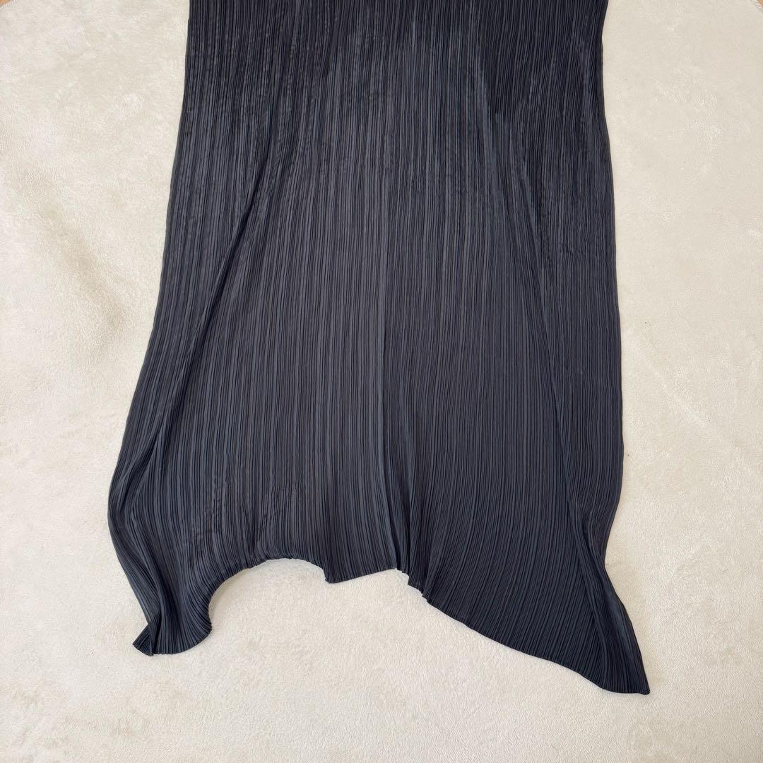 極美品✨PLEATS PLEASE ポンチョ　変形　ブラック　プリーツ