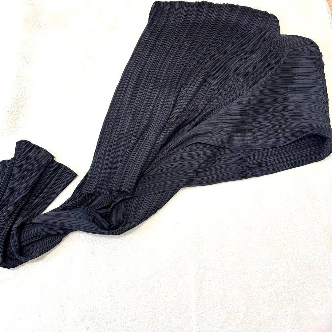 極美品✨PLEATS PLEASE ポンチョ　変形　ブラック　プリーツ