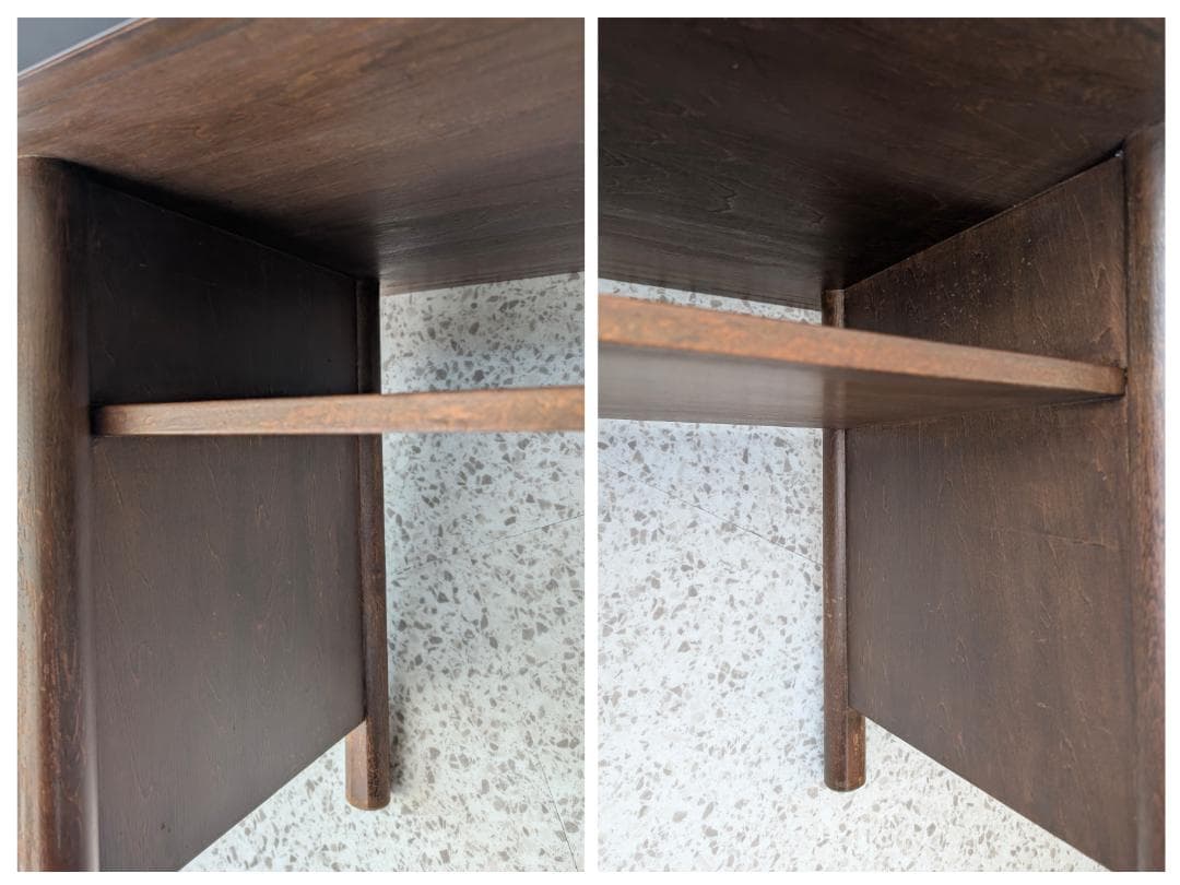 ビンテージ アノニマス メラミン×ウッド センターテーブル ミッドセンチュリー