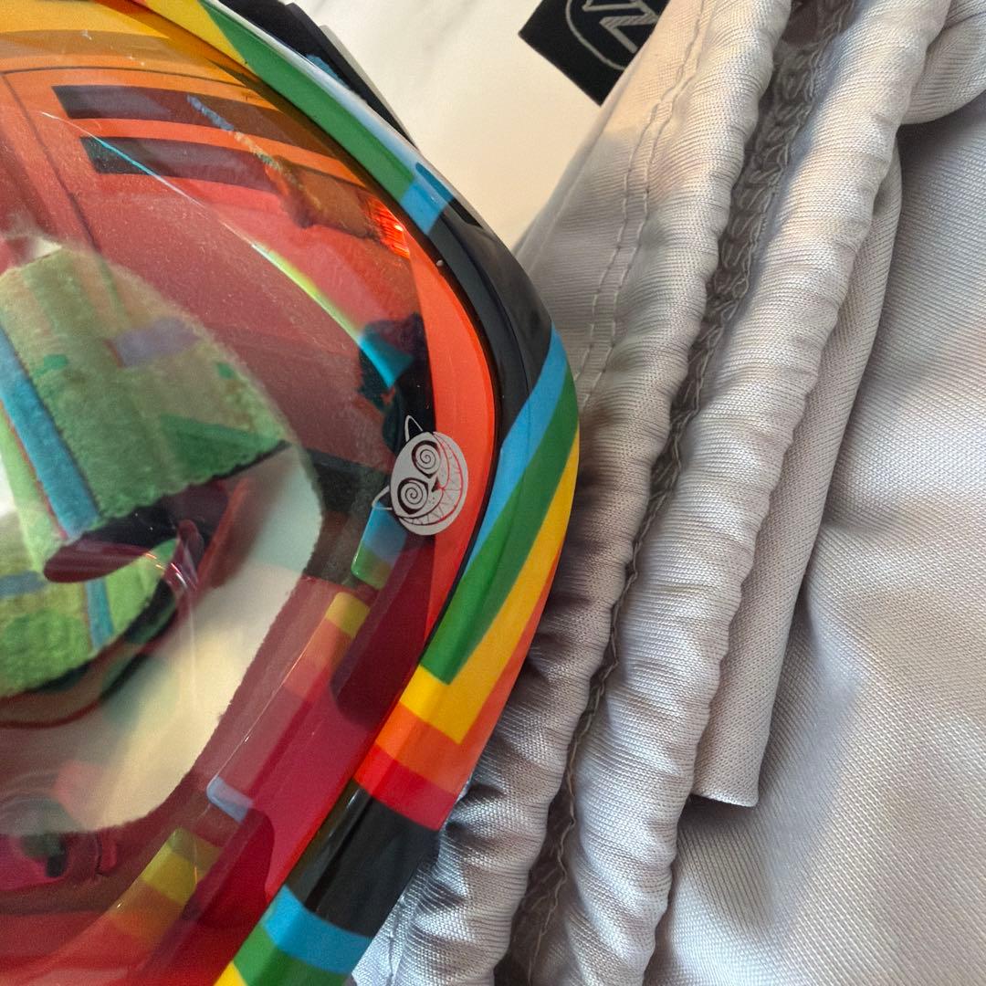 ボンジッパー　VZ レインボー ミラーゴーグル