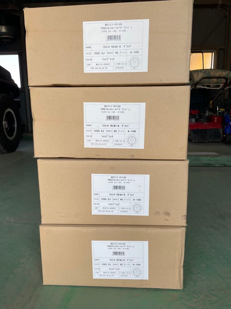 TRD アルミホイール グランパ 15インチ　2本