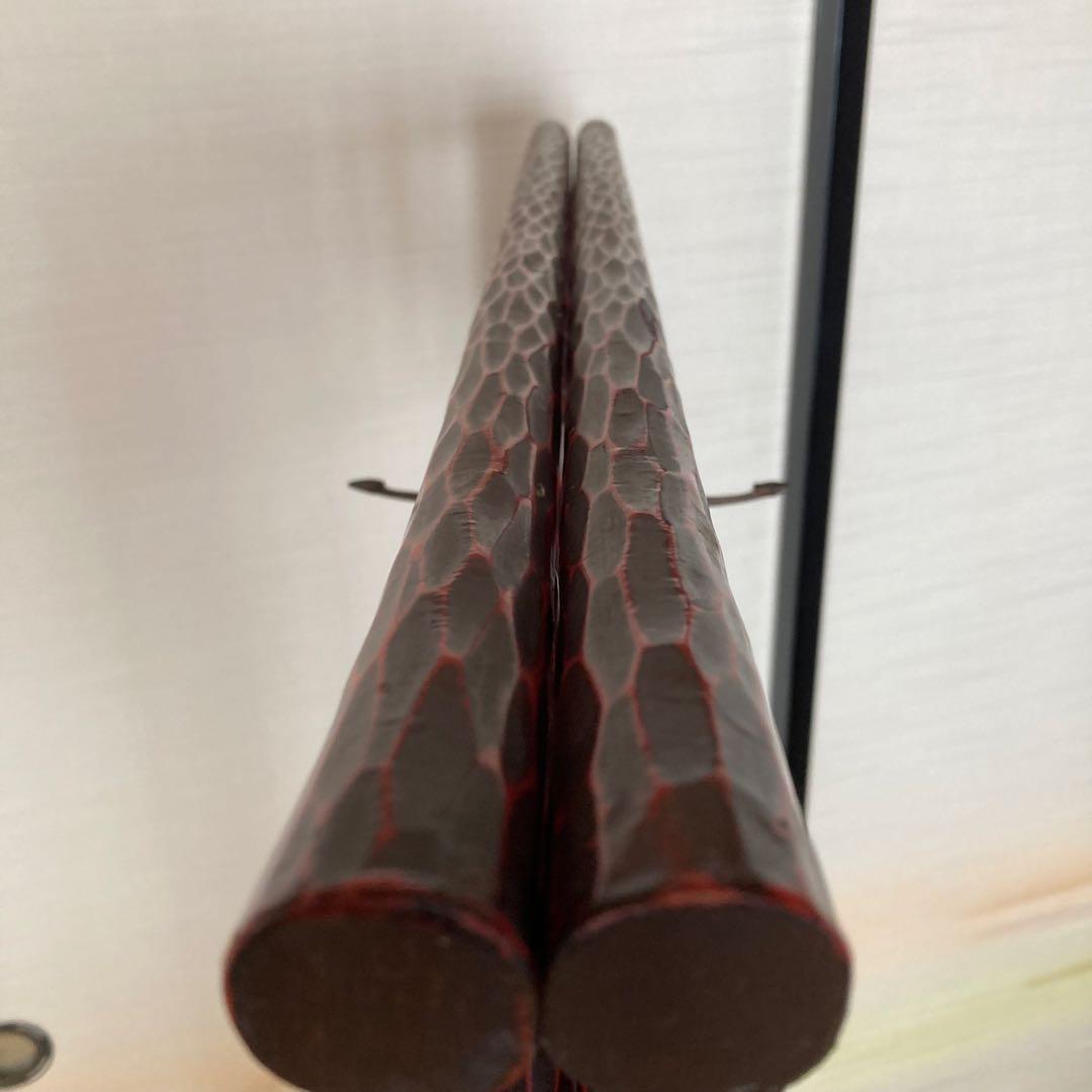 鎌倉彫 衣桁 衣紋掛け 着物掛け・洋服掛け レトロ家具 和風インテリア