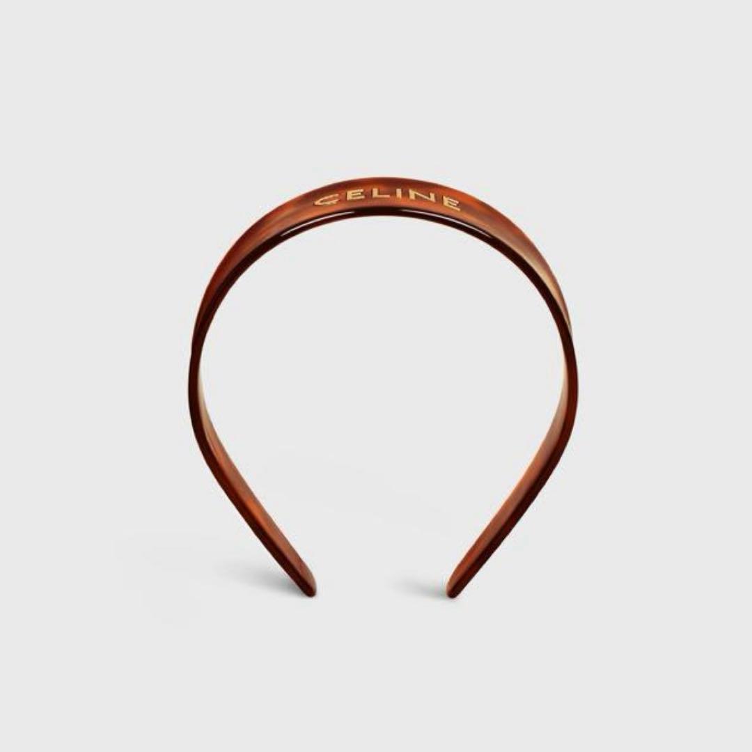 【美品】CELINEセリーヌ ヘアアクセサリー　カチューシャ