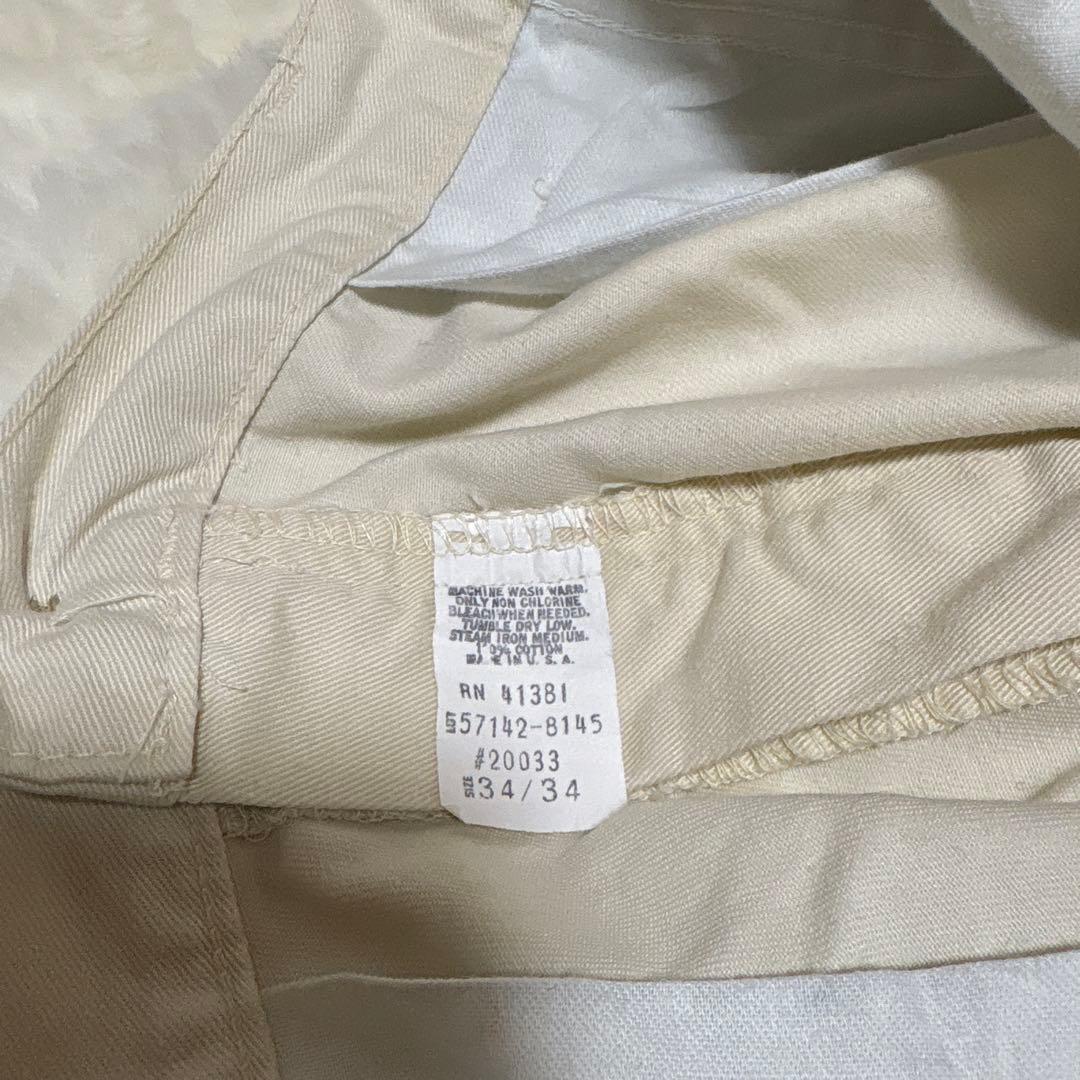 USA製 ラルフローレン ポロチノ 最初期モデル ベージュ ツータック