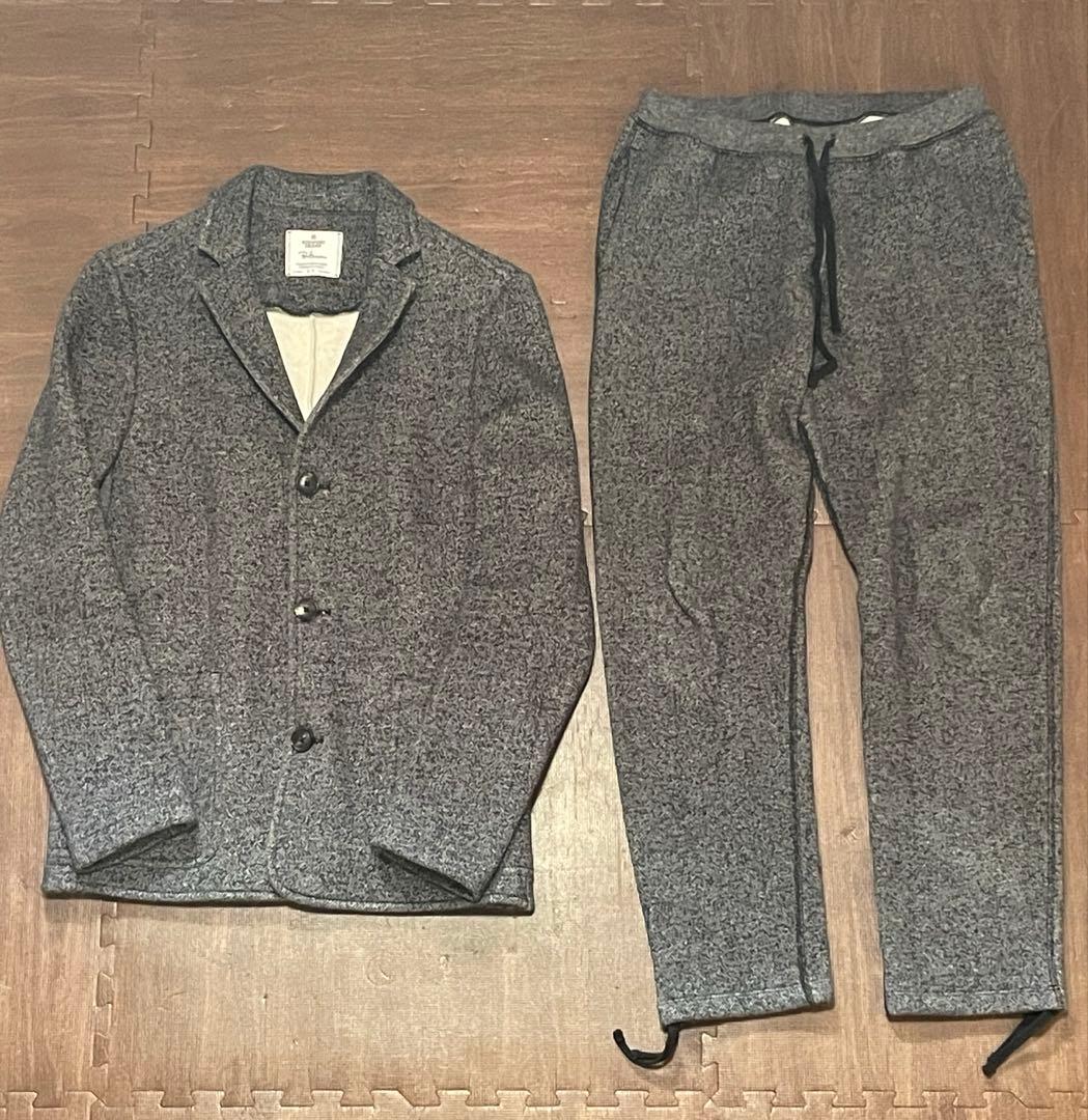 ロンハーマン×レイニングチャンプ メンズ スーツ セットアップ ツイード