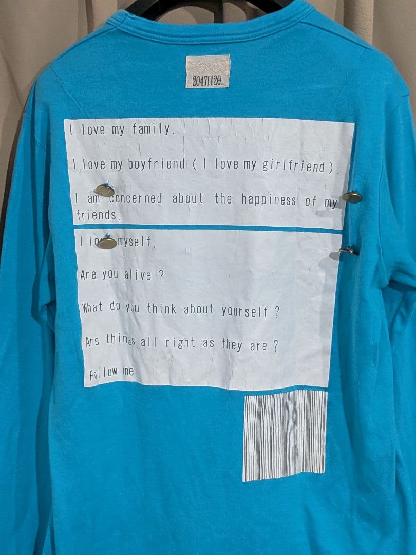 90s Vintage 20471120 フォト ロンT 日本製 ヒョーマくん