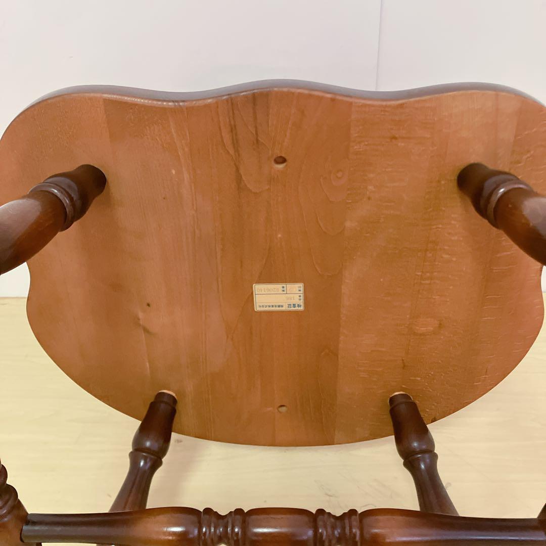 飛騨産業　キツツキマーク　木製　キャプテンチェア　ウィンザーチェア　②