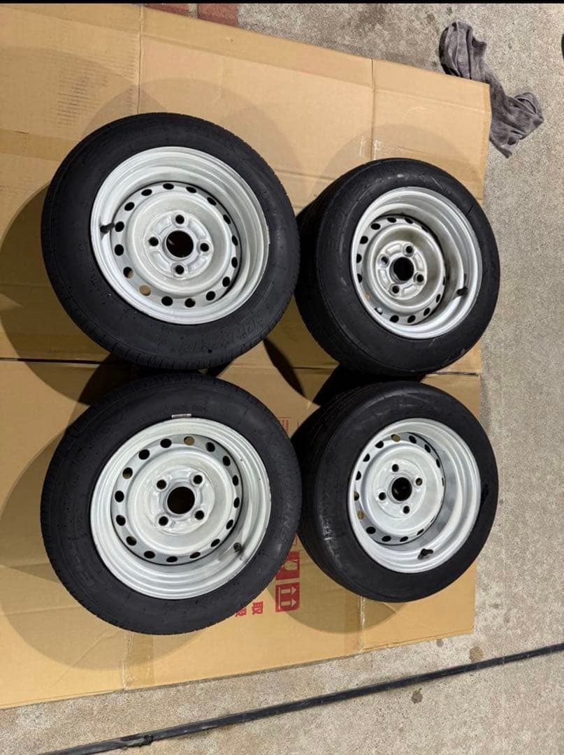 鉄チン　鉄チン加工　ホイール　てっちん加工　引き取り4.3