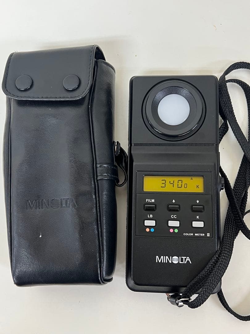 ミノルタ　MINOLTA COLOR METER II &ケースストラップ付き