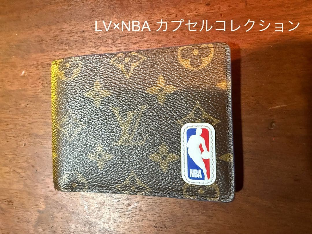 Louis Vuitton LV×NBA 二つ折り財布ルイヴィトン　ヴァージル