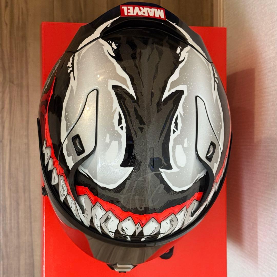 値引き中！HJC RPHA11 MARVEL ヴェノム ヘルメット　サイズL