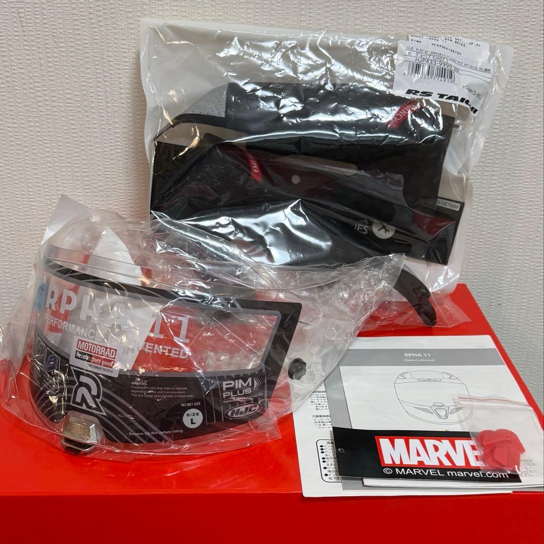 値引き中！HJC RPHA11 MARVEL ヴェノム ヘルメット　サイズL
