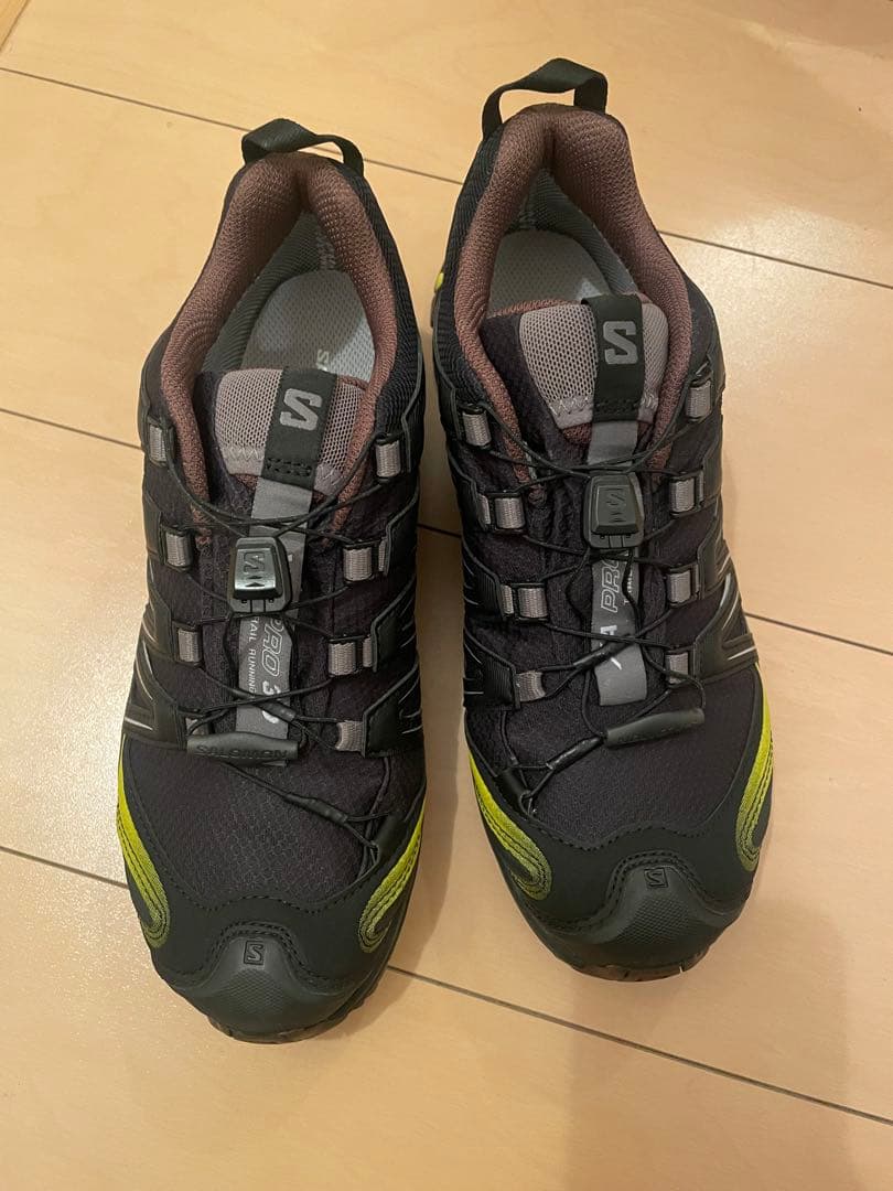Salomon XA PRO 3D スニーカー ブラック/イエロー