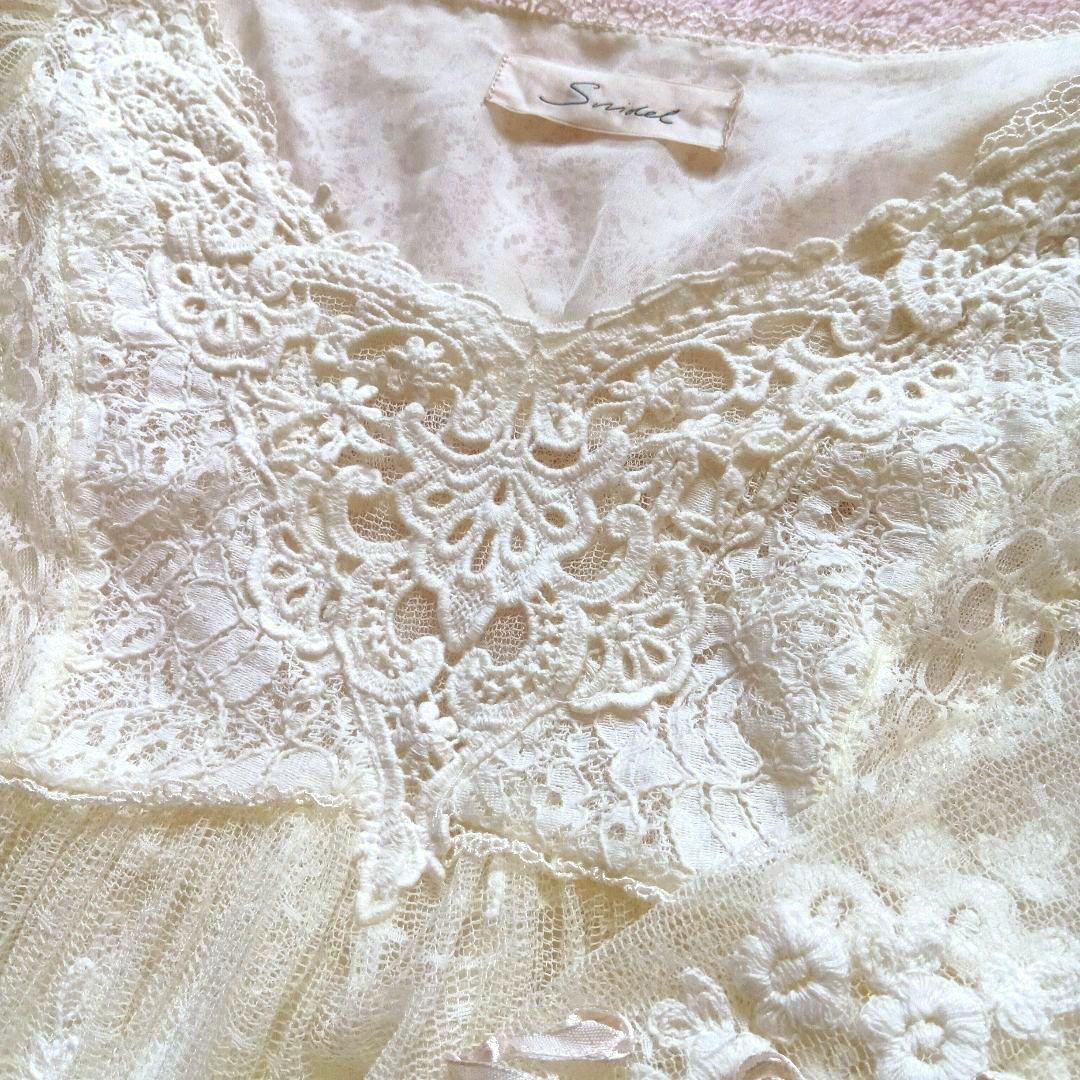 極希少　 スナイデル レース チュニック Y2K　森ガール フェアリーコア 平成