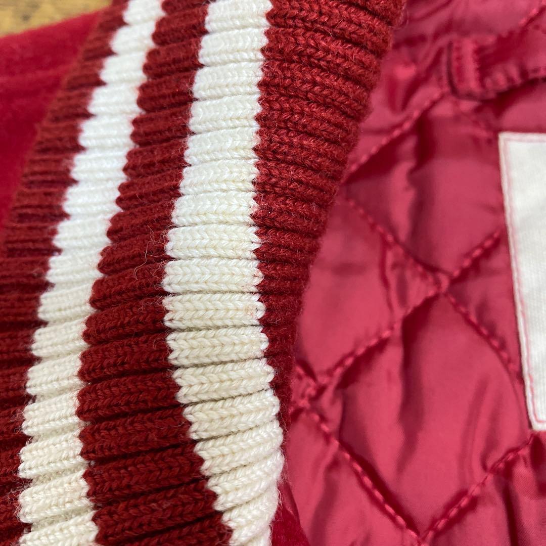 【日本製】『Karl Helmut』ヴィンテージ スタジャン　動物ワッペン　M