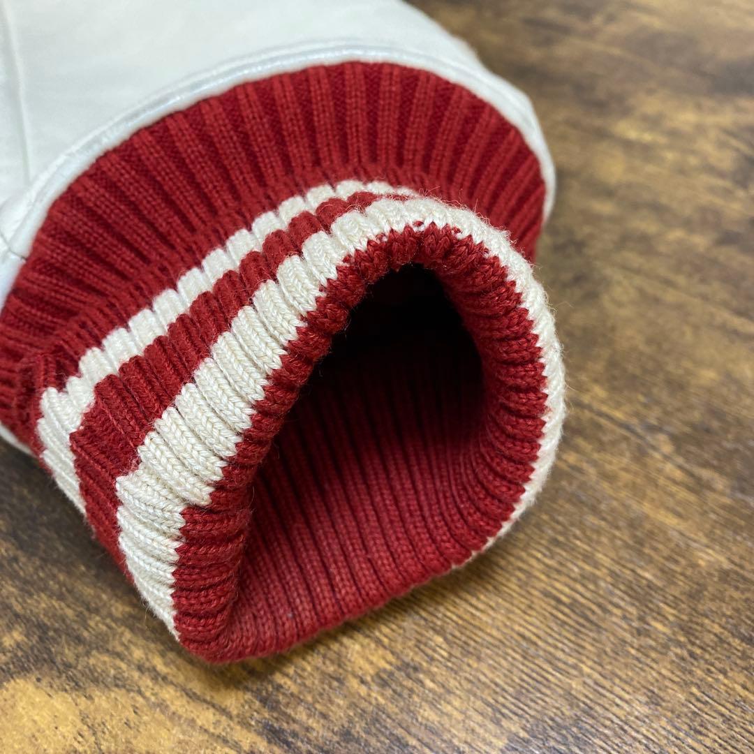 【日本製】『Karl Helmut』ヴィンテージ スタジャン　動物ワッペン　M